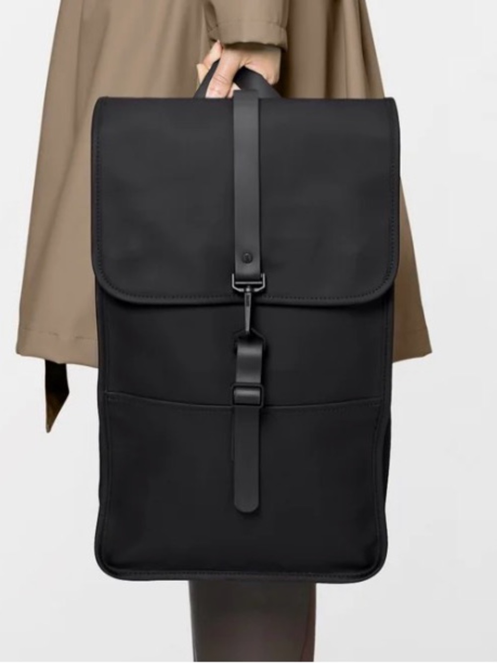 NWT Rains Black W3 Backpack Brief